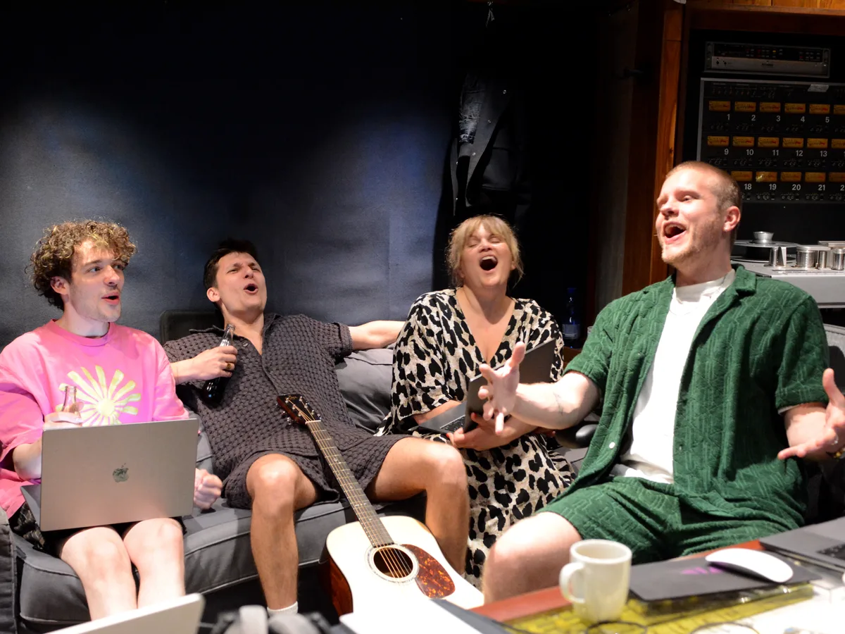 Nemo, Benji Alasu, Linda Dale und Lasse Nymann.
